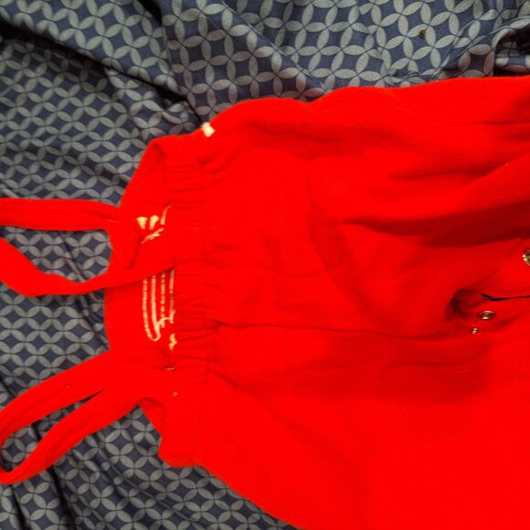 red jumper with clouds 0-6 months - Picture 7 of 8